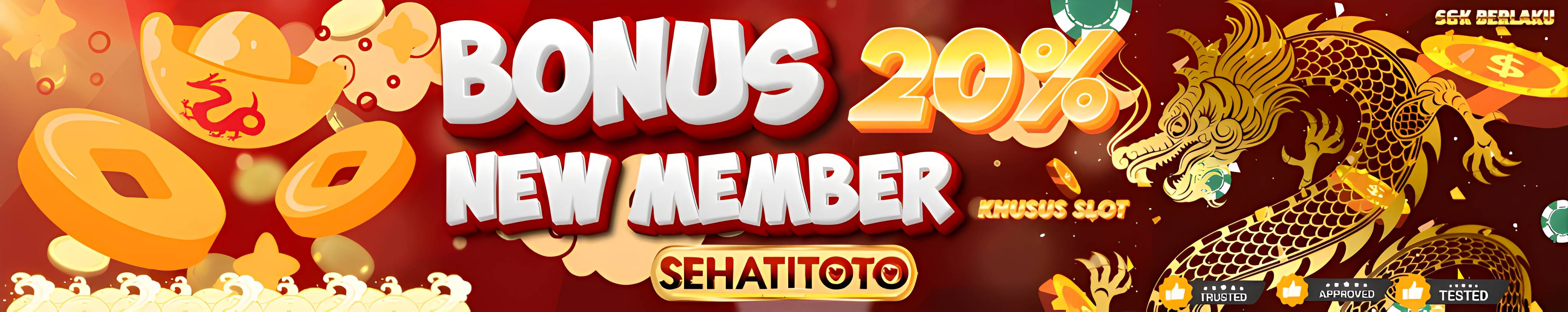 BONUS NEW MEMBER SEHATITOTO